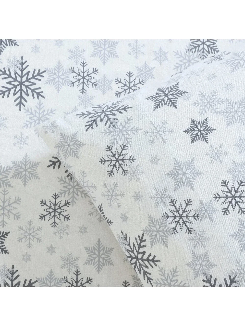 Lenox Flannel Sheet Set, KING Snow Day